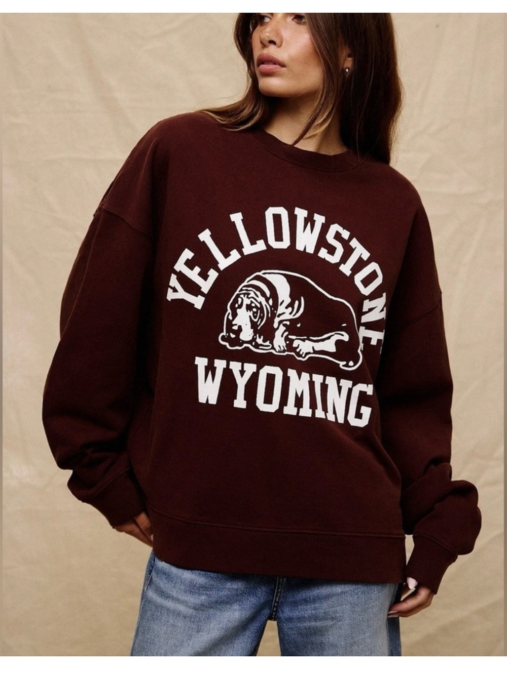 Free People x Diamond Cross Ranch Yellowstone Crewneck